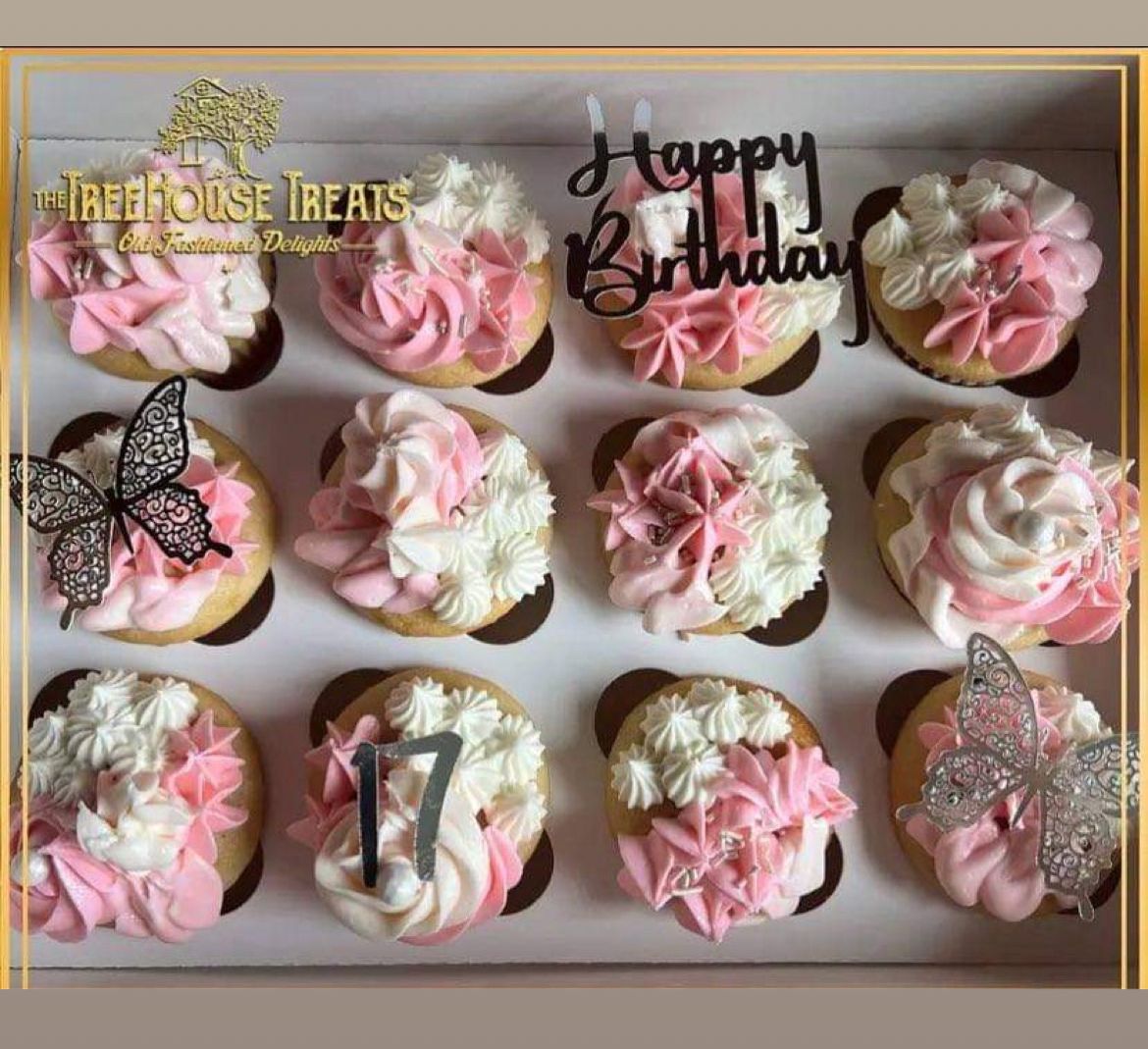 CUSTOM SPECIAL OCCASION CUPCAKE TREAT BOX