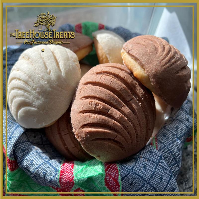 CONCHAS (mini-sized Pan Dulce)