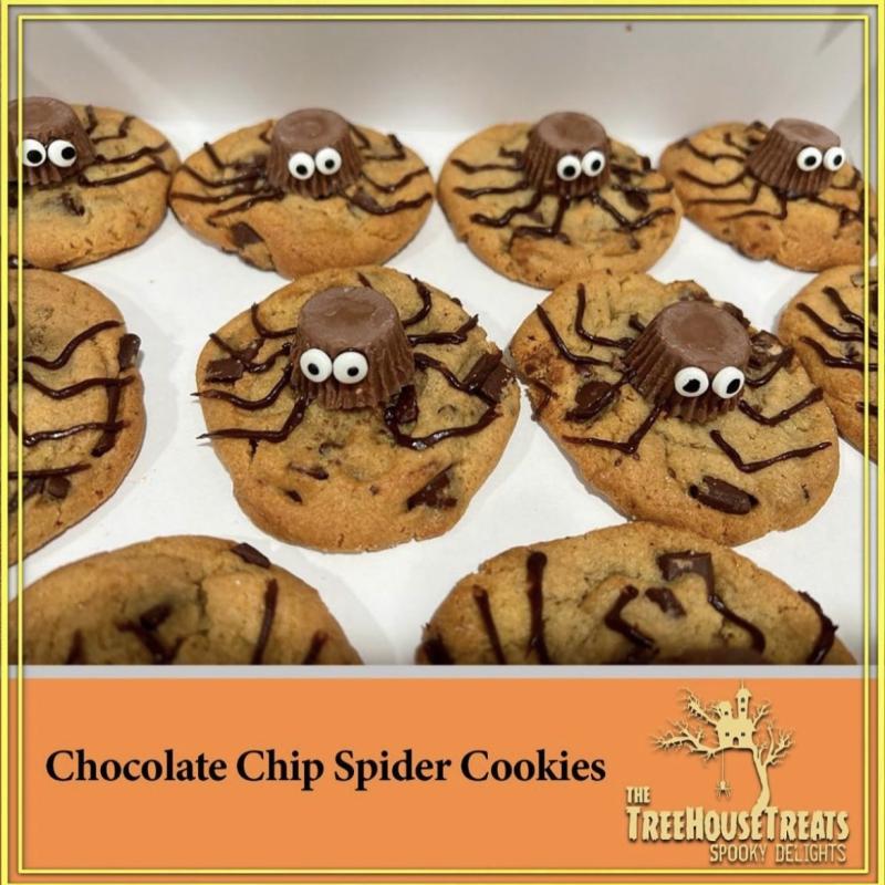 SPIDER CHOCOLATE CHUNK COOKIES (by the dozen)